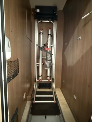 Portabicicletas eléctrico para 2 bicicletas
