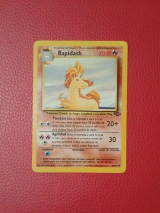 Carta Pokémon Rapidash jungla