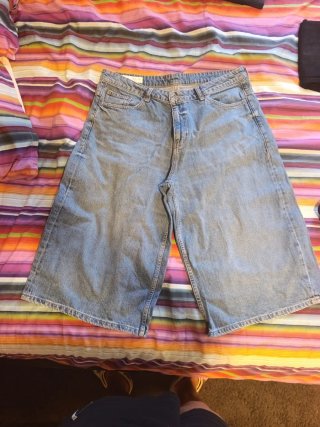 Pantalón Pirata Zara Oversize Talla 46