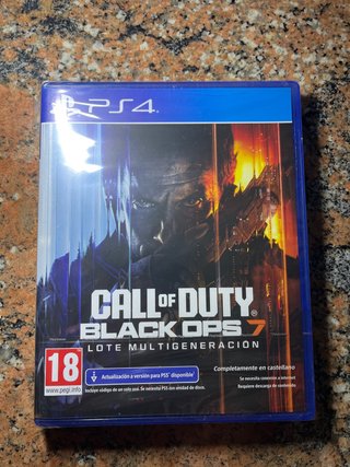 Call of Duty: Black Ops 7 PS4 Multigeneración(leer