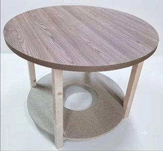 Mesa Camilla Redonda con tapa