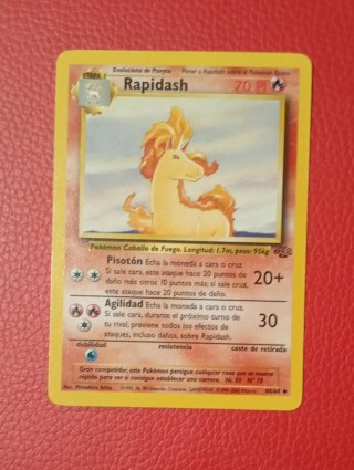 Carta Pokémon Rapidash jungla
