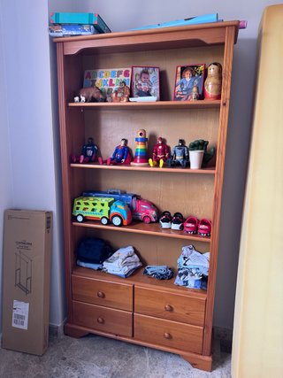 Estantería de Madera Maciza