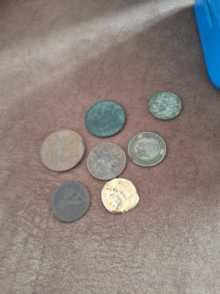 Lote de 7 Monedas Variadas