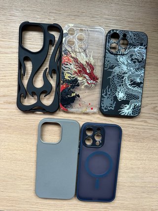 Lote de 5 Fundas para iPhone 14 Pro Max