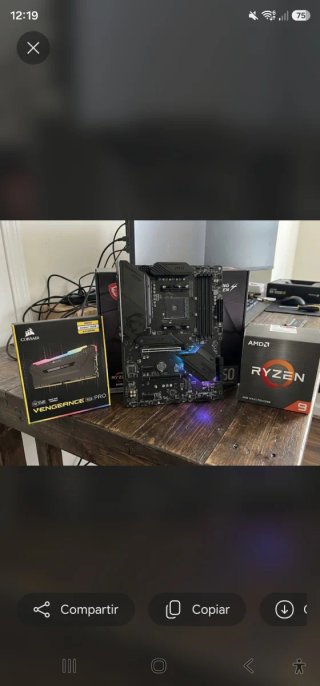 Pack AMD Ryzen 9 5900X, MSI B550 y RAM 16GB