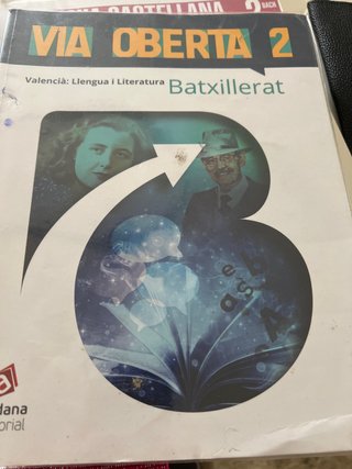 Valencià, llengua i literatura, batxillerat, 1