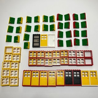Lego Lote de Puertas y Ventanas