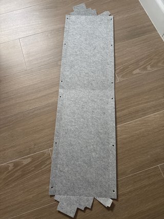 Organizador de cables de fieltro IKEA