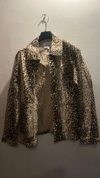 Chaqueta Scalpers Estampado Leopardo Talla S