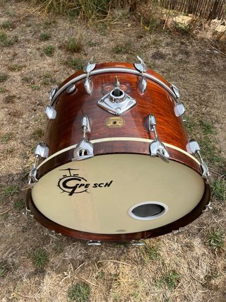Bombo Gretsch 22x14 Jasper años 70