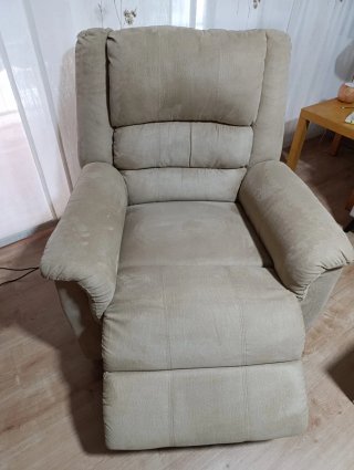 Sillón Eléctrico Reclinable Beige