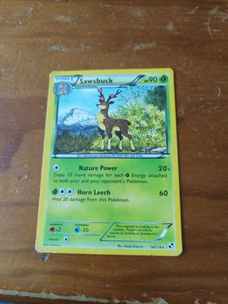 Carta Pokémon Sawsbuck 14/114
