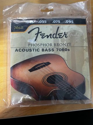 Cuerdas Fender Phosphor Bronze para Bajo Acústico