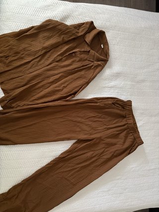 Conjunto Shein Marrón. Talla 16 Y Xs