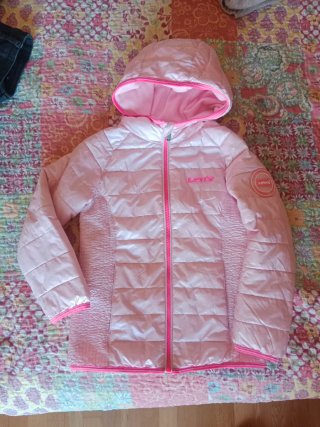 Cazadora Levi's Rosa con Capucha Talla 6