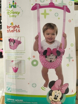 Saltador de Puerta Bebé Minnie Mouse