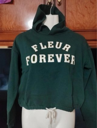Sudadera H&M Verde con Capucha
