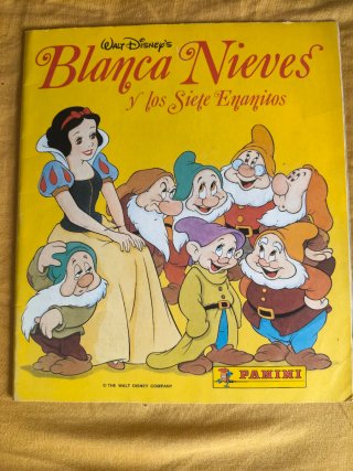 Álbum Panini Blancanieves y los Siete Enanitos