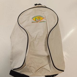 Mochila Beige con Bordado