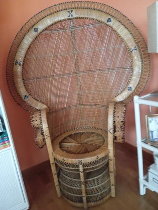 Sillón Emmanuel de Bambú y Médula