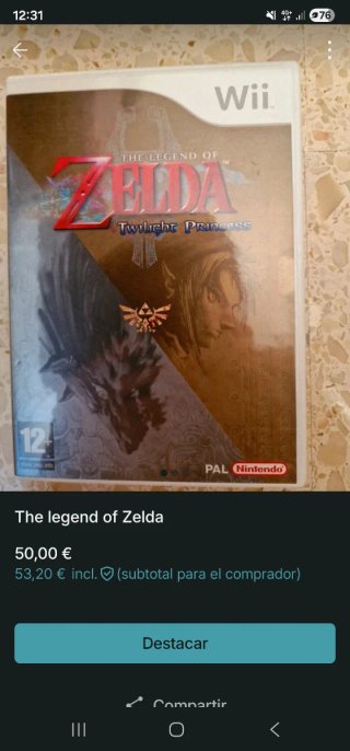 The Legend of Zelda: Twilight Princess (Wii)