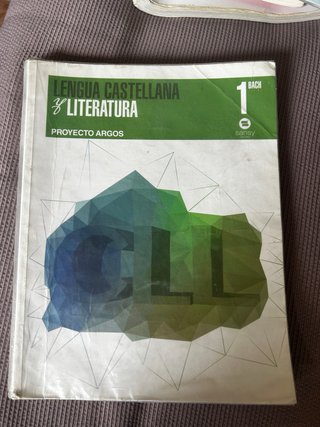 Lengua castellana y literatura, 1 BACH