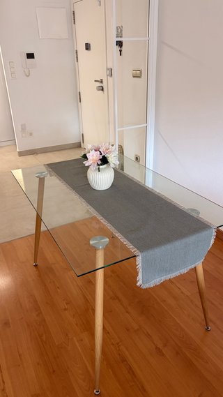 Mesa Nórdica de Cristal