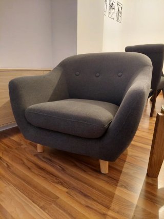 Sillón Butaca Gris