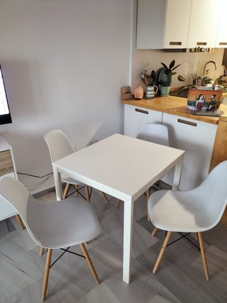 Mesa Extensible Blanca