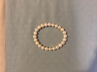 Pulsera de perlas blancas NUEVA