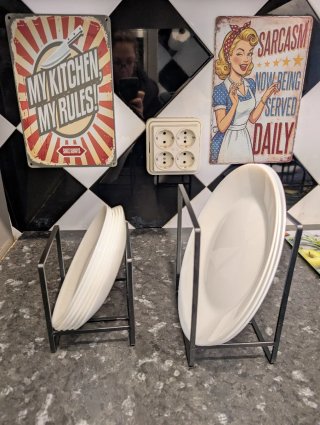 Set de 4 Organizadores de Platos