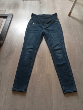 Pantalón premamá azul