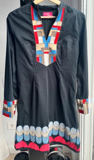 Vestido Chatic & Kertan Negro
