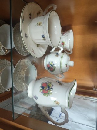 Juego de Desayuno de Porcelana