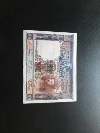 BILLETE DE 1000 PESETAS DE 1925