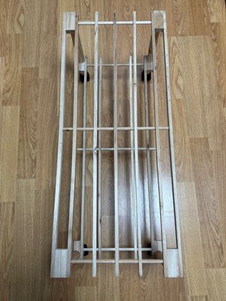 Zapatero de madera
