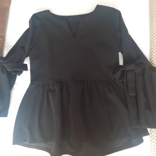 Camisa de vestir negra