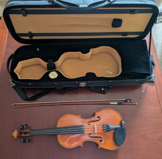 Violín Müller 3/4 con Estuche y Arco
