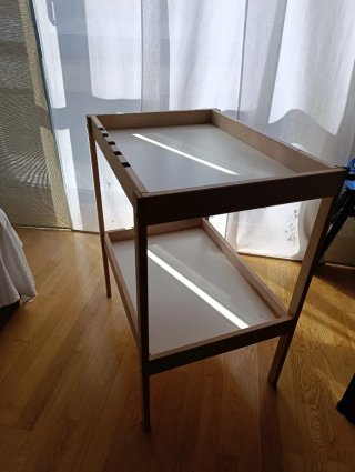 Mueble Cambiador de bebé Ikea y fundas cambiador