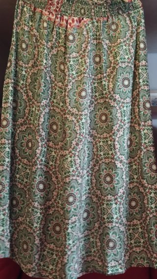 Falda pantalón de verano estampada