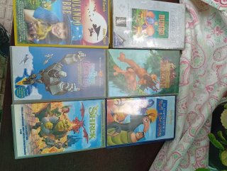 Lote de 6 Películas en VHS