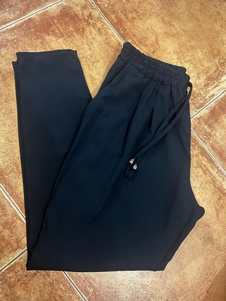 Pack 2 pantalones de vestir azul/negro