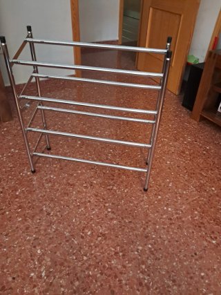 Zapatero Extensible y Apilable Metálico