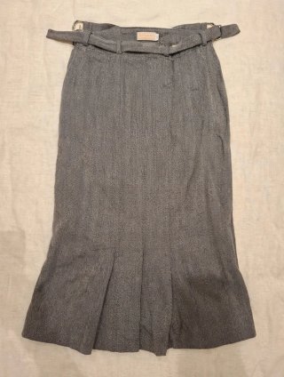 Falda Burberry Gris