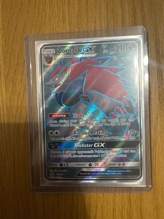 Carta Pokémon Zoroark GX