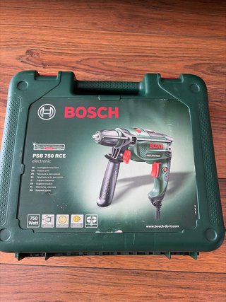 Taladradora Bosch PSB 750 RCE