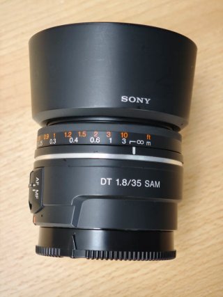 Objetivo Sony DT 35mm F1.8 SAM
