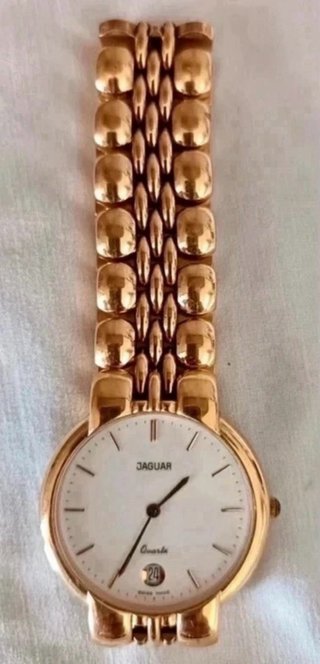 Reloj Jaguar Vintage Chapado en Oro