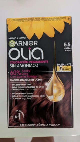 Tinte Garnier Olia 5.5 Caoba